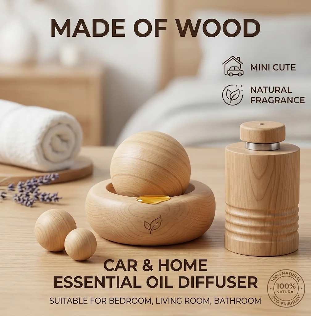 Home Fragrance Homemade - Dyfuzor olejków eterycznych do samochodu i