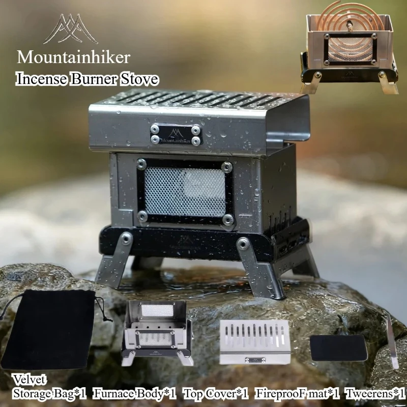 Home Fragrance Miniso - Kadzielnica MOUNTAINHIKER 430 Stal Nierdzewna Odstraszacz
