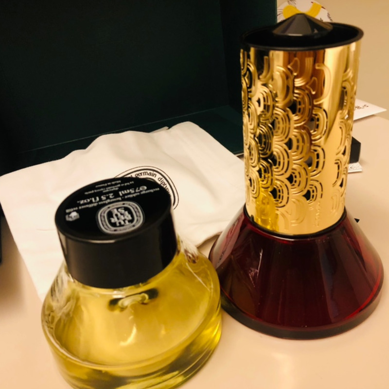 Home Fragrance Natural - Diptyque Hourglass Diffuser Baies 34 Naturalny
