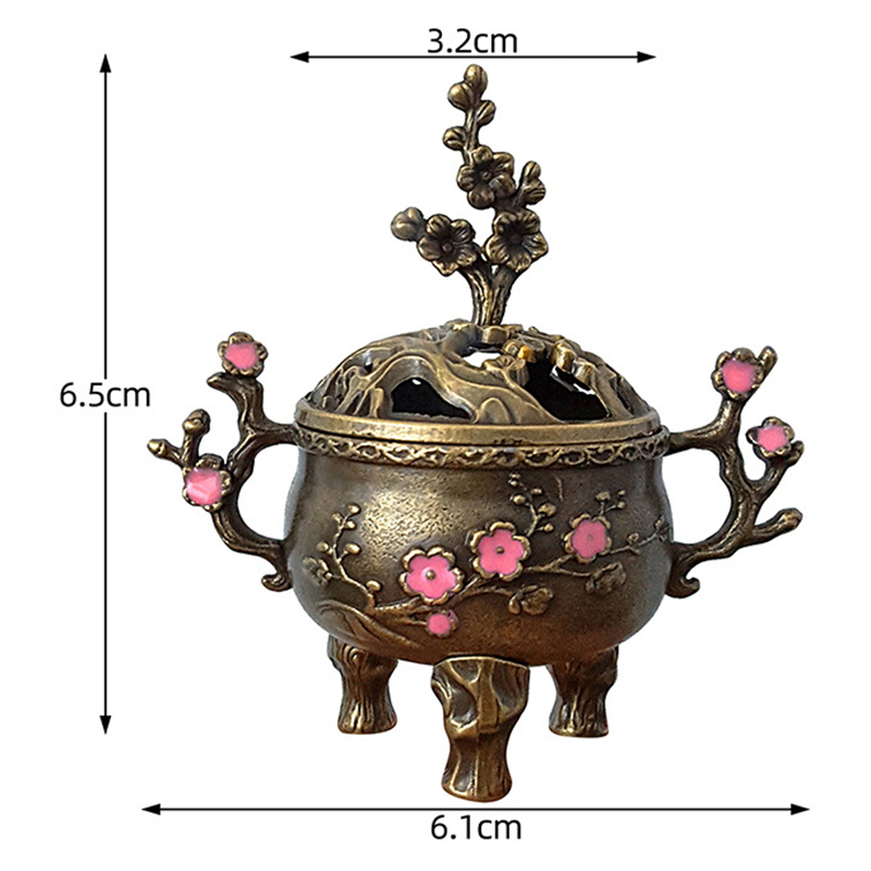 Home Fragrance Miniso - Mini Metalowy Podstawka na Kadzidła w
