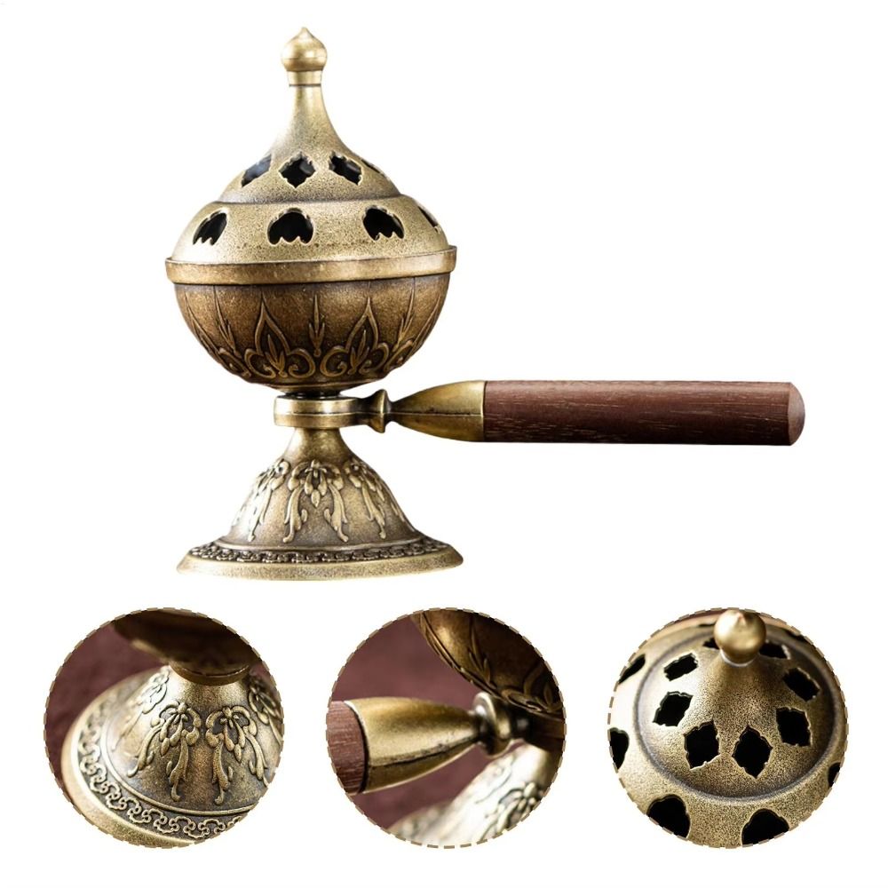 Vintage'owy palnik do kadzidła – Home Fragrance Miniso recenzja i cena