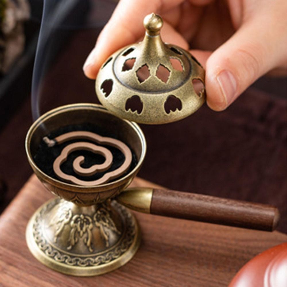 Vintage'owy palnik do kadzidła – Home Fragrance Miniso recenzja i cena