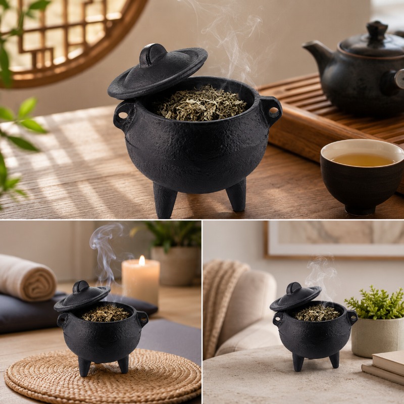 Retro Żeliwny Palnik do Kadzid – Home Fragrance Miniso recenzja i cena